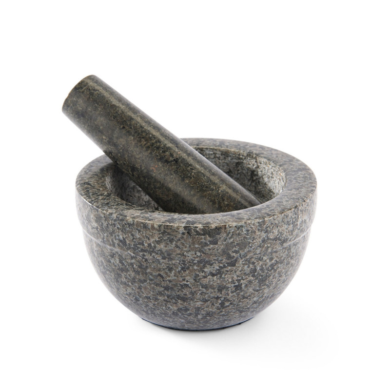 Rösle Granit Mörser mit Stößel Anti-Rutsch-Boden Moosgummi aus online kaufen und