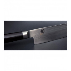 KAI Shun Classic Santokumesser 18 cm mit Kullen - Damaststahl - Griff Pakkaholz